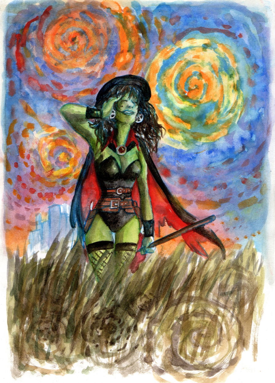 Prairie Witch from Starman by Levyrasputin , in Jude Deluca's DC Comics